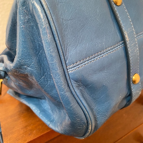 Miu Miu fold over shoulder bag EUC - Picture 5 of 9